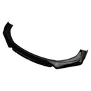 4PCS Universal Car Front Bumper Lip Body Kit Splitter Diffuser Protector Black-7
