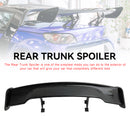 57 145 cm Universal Racing GT Style Down Force Trunk Spoileri Siipi Kiiltävä Musta-3