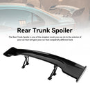 57 145 cm Universal Racing GT Style Down Force Trunk Spoileri Siipi Kiiltävä Musta-5