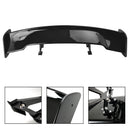 57 145 cm Universal Racing GT Style Down Force Trunk Spoileri Siipi Kiiltävä Musta-7