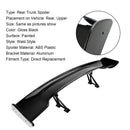 57 145 cm Universal Racing GT Style Down Force Trunk Spoileri Siipi Kiiltävä Musta-8