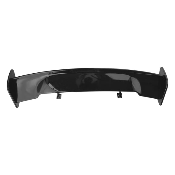 57 145 cm Universal Racing GT Style Down Force Trunk Spoileri Siipi Kiiltävä Musta
