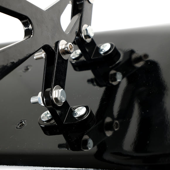 57 145 cm Universal Racing GT Style Down Force Trunk Spoileri Siipi Kiiltävä Musta