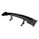 57 145 cm Universal Racing GT Style Down Force Trunk Spoileri Siipi Kiiltävä Musta-15