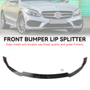 Spoiler delantero para Mercedes Benz Clase C W205 C205 2019-2021 Estilo Brabus-3