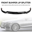 Spoiler delantero para Mercedes Benz Clase C W205 C205 2019-2021 Estilo Brabus-4