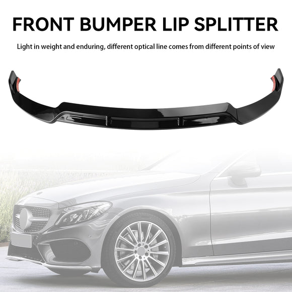 Spoiler delantero para Mercedes Benz Clase C W205 C205 2019-2021 Estilo Brabus