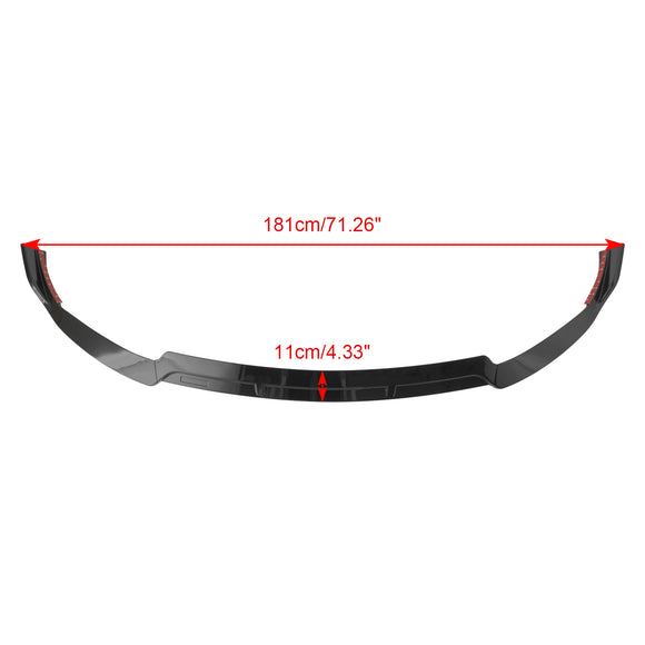 Spoiler delantero para Mercedes Benz Clase C W205 C205 2019-2021 Estilo Brabus