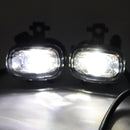 Luz antiniebla LED del parachoques delantero + cubierta + arnés de cables para Nissan Pathfinder 2023 2024-13