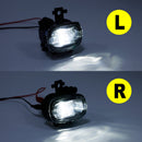 Luz antiniebla LED del parachoques delantero + cubierta + arnés de cables para Nissan Pathfinder 2023 2024-14