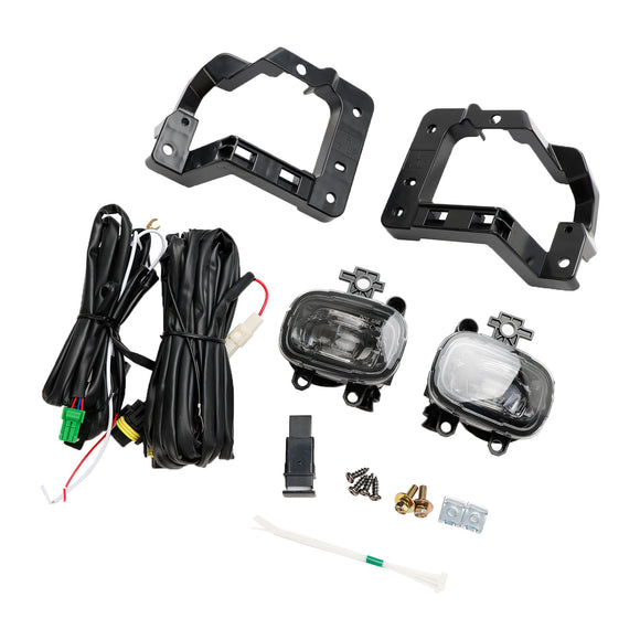 Luz antiniebla LED del parachoques delantero + cubierta + arnés de cables para Nissan Pathfinder 2023 2024
