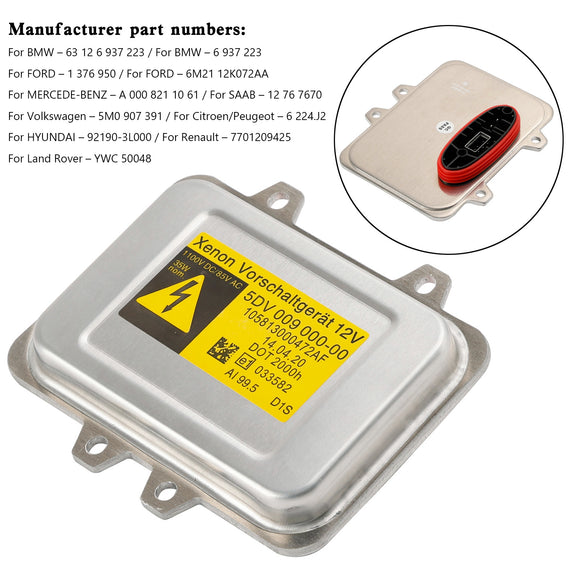 Xenon Koplamp Ballast 5DV009000-00 6937223 Voor BMW 5 Serie E60 E61 2006-2008