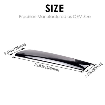 2002-2006 Mini Cooper R50 R52 R53 Left+Right Front Windshield Post Trim 51137128157 51137128158 - 0