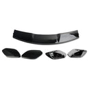 Gloss Black Rear Boot Spoiler Roof Fit Mercedes A-Class W177 A45 A35-8