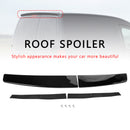 Alerón trasero negro brillante para puerta de Granero doble, compatible con VW Caddy Maxi 2005-2018-3