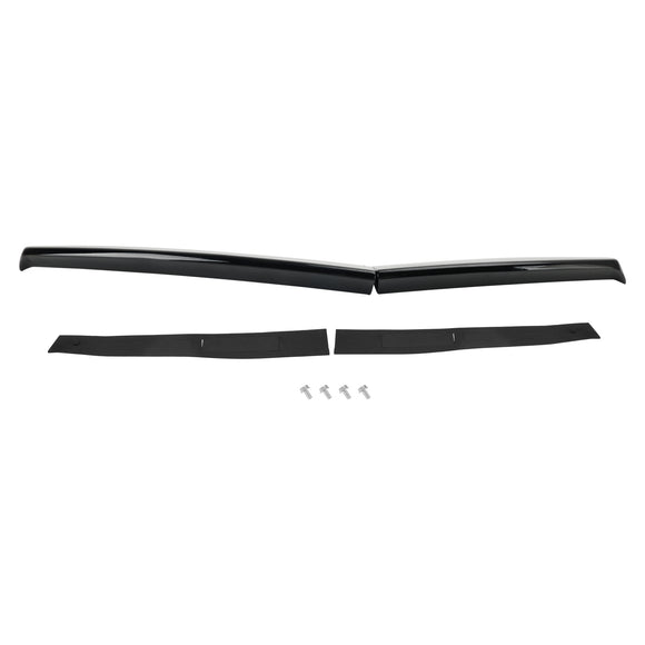 Alerón trasero negro brillante para puerta de Granero doble, compatible con VW Caddy Maxi 2005-2018