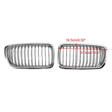 BMW 1994-2001 BMW 7 Serie E38 740i/740iL/750iL/728i/735i Niergrille voor Chromen grille - 0