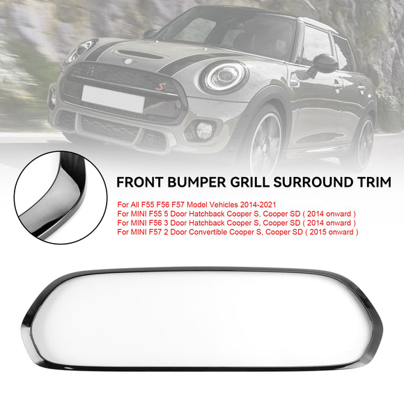 Mini F57 2 portas conversível Cooper S, Cooper SD 2015-2021 Grade frontal Surround 51137449207 Genérico