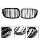 2009-2017 BMW Serie 5 GT F07 535i GT/550i GT/528i GT/540i GT Parrilla frontal tipo riñón Parrilla negra brillante-5