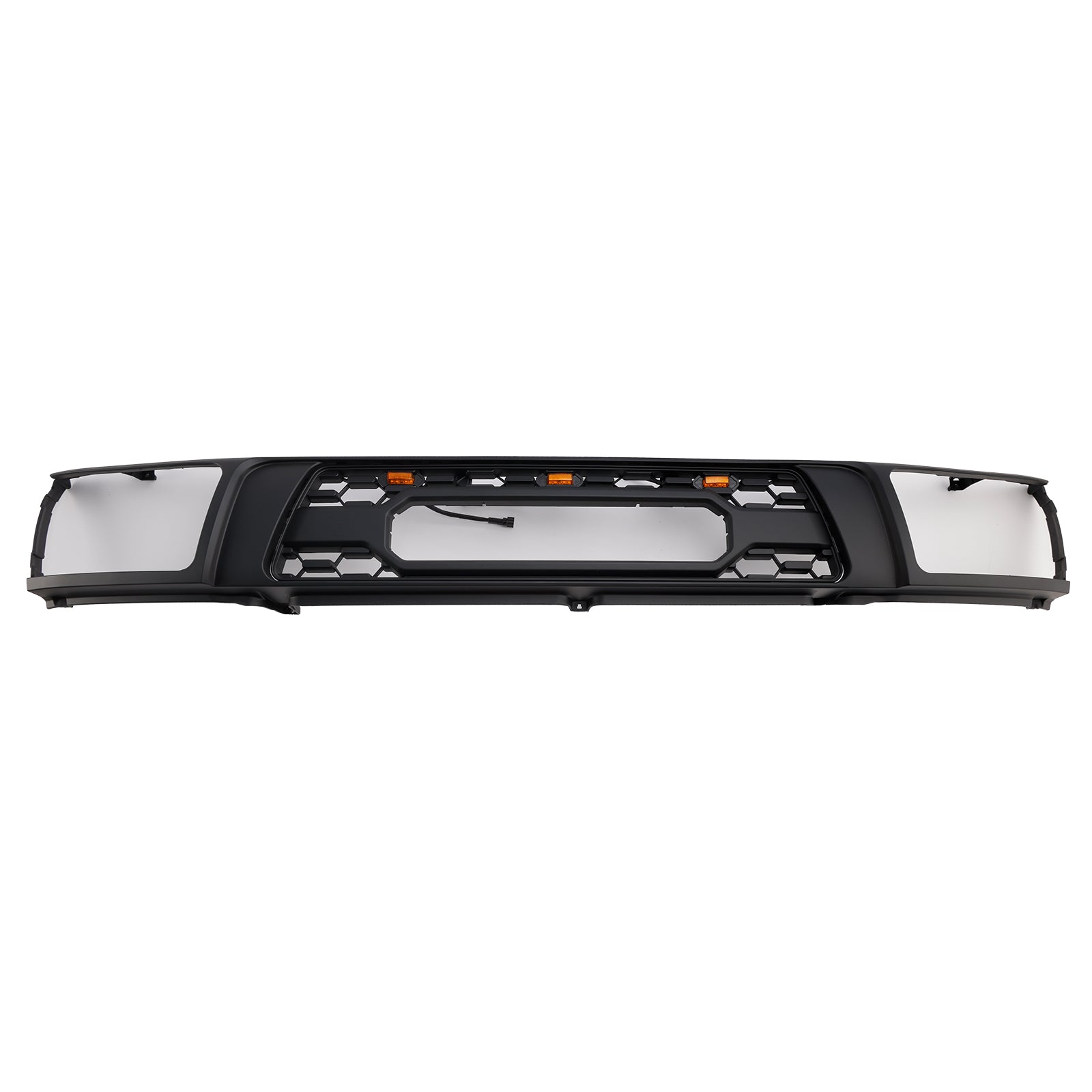 Rejilla de parachoques delantera negra mate compatible con Toyota 4Runner 1992-1995 con LED