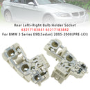 Rear Left+Right Bulb Holder Socket For BMW 3 Series E90 (Sedan) 05-08 (PRE-LCI)-1