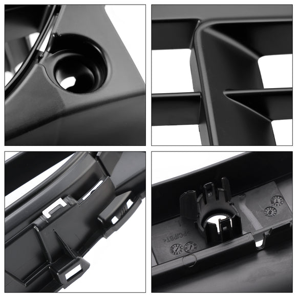 2014-2017 Porsche Macan GTS Grill Front Bumper Replacement Mesh Black Grille 95B807683-AG 95B-807-683-AG-0K1