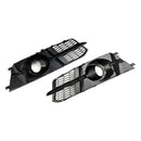 2015-2018 Audi A6 Sline / S6 C7 Fog Light Grille Front Bumper Lower Black Chrome Grill Cover 4G0807681AG 4G0807682AG-11
