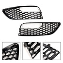 2012-2016 Audi A3 8V Sportback Fog Light Honeycomb Grill Front Bumper Lower Cover Black Grill 8V3807681 8V3807682-7