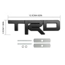 Zwart TRD Grille-badge-embleem voor Tacoma Tundra 4Runner-7