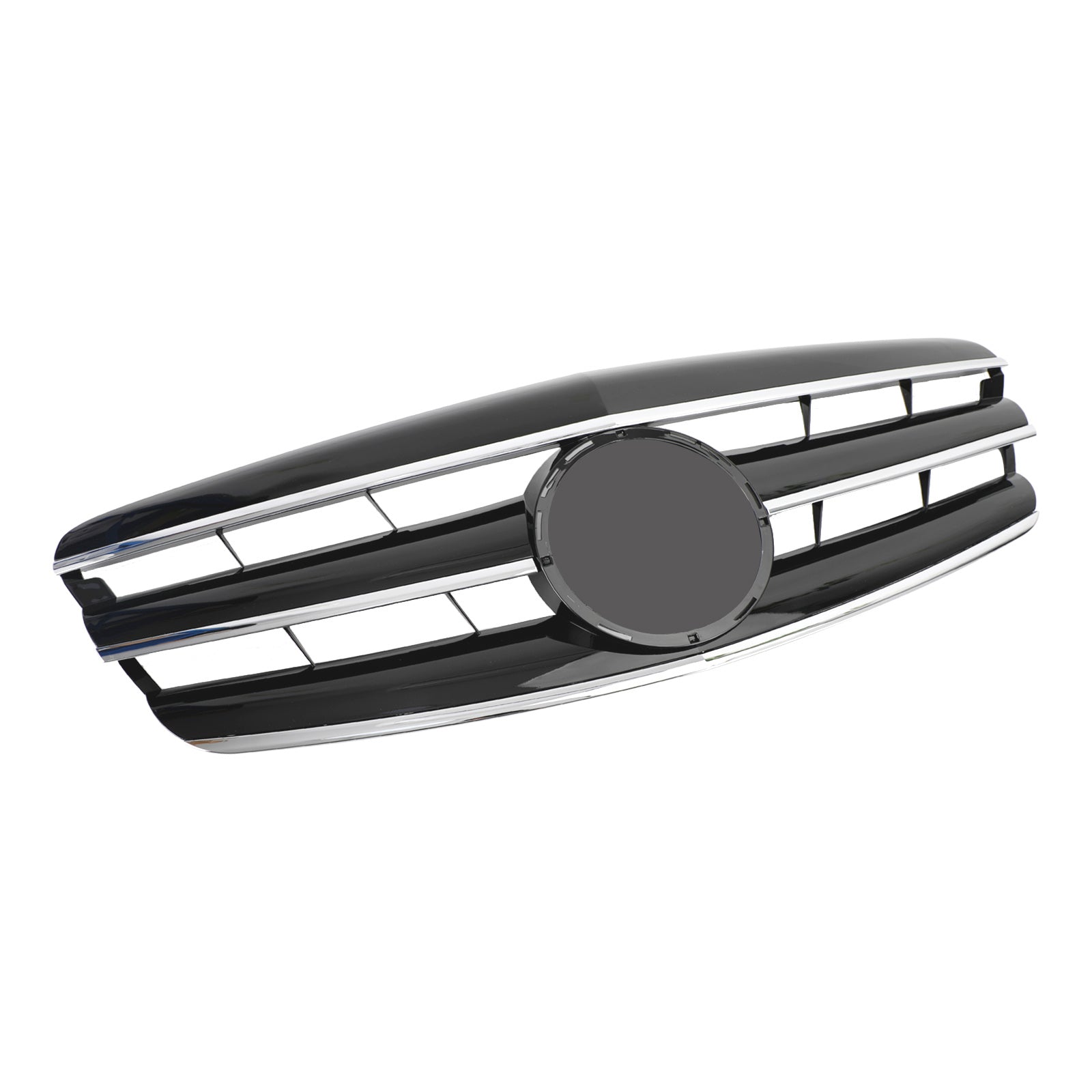 Reemplazo de parrilla de estilo AMG para Mercedes Benz Clase S W221 S350 S450 S550 S63 2007-2009, color negro