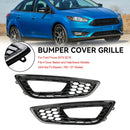 Ford 2015-2018 Focus F1EZ15266D F1EZ15266G 2PCS Front Bumper Fog Light Lamp Cover Bezel Grille-6