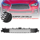Grille inférieure de pare-chocs avant de style usine pour modèle de base Infiniti Q50 2014-2017-1