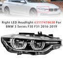 Right LED Headlight 63117419630 For BMW 3 Series F30 F31 2016-2019-2