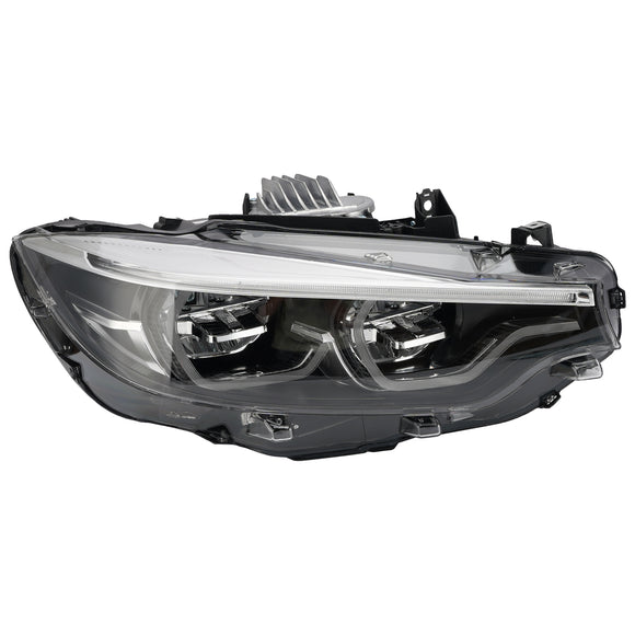 2017-2020 BMW serii 4 F32 F33 LCI M3 F80 M4 F82 Ikon Reflektory biały żółty 6 pinów RHD