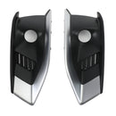 Left & Right Front Bumper Fog Light Grille Cover Trim For Audi A4L 2020-2022-1