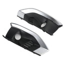 Left & Right Front Bumper Fog Light Grille Cover Trim For Audi A4L 2020-2022-12