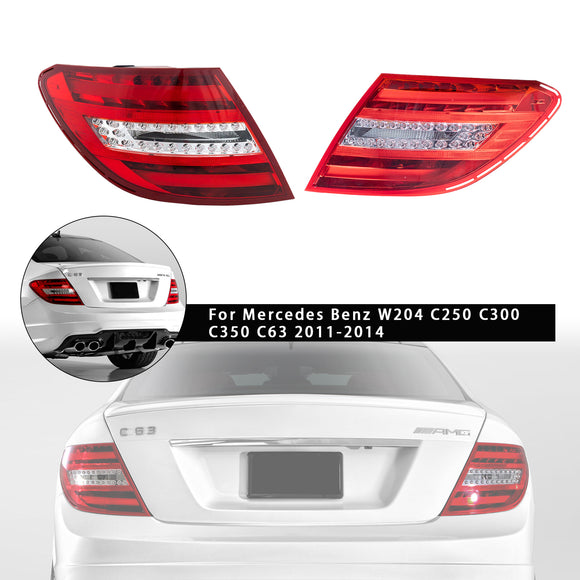 Achterlicht links en rechts 2049060603/4 voor Mercedes Benz W204 C250 C300 C350 C63 2011-2014