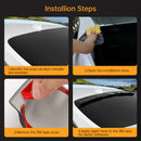 Glossy Black Rear Window Roof Spoiler Fit Toyota Camry LE SE XSE XLE 2018-2024-14