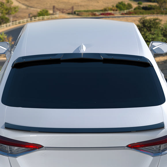Glanzend zwarte achterspoilervleugels geschikt voor Toyota Camry LE SE XSE XLE 2018-2024