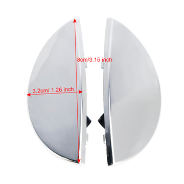 2PCS L+R Headlight Washer Cover 63126922155 For Mini Cooper R50 R52 R53 2001-2006 - 0