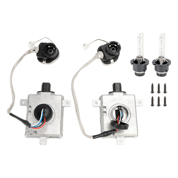 2x XENON HID Headlight Ballast & Igniter & D2 Bulb 33119TA0003 33129SNB003 For Acura / Honda / Mazda / Mitsubishi 2006-2019