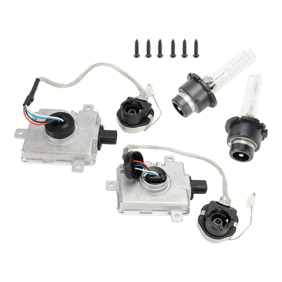 2x XENON HID Headlight Ballast & Igniter & D2 Bulb 33119TA0003 33129SNB003 For Acura / Honda / Mazda / Mitsubishi 2006-2019