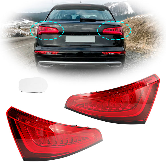 Par de luces traseras L + R 8R0945094C/93C LED para Audi Q5 8R 2014-2016