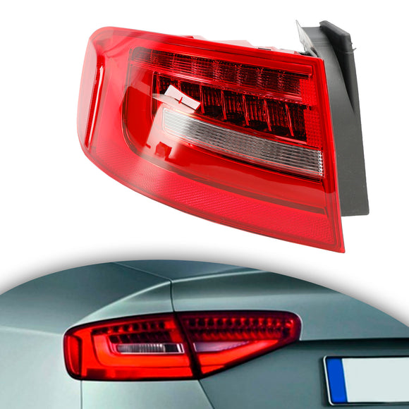 Left Outer Rear Tail Light Lamp 8K5945095AC For Audi A4 B8.5PA 2013-2016