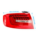 Left Outer Rear Tail Light Lamp 8K5945095AC For Audi A4 B8.5PA 2013-2016-7