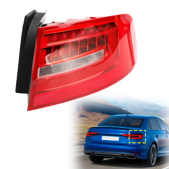 Right Outer Rear Tail Light Lamp 8K5945096AC For Audi A4 B8.5PA 2013-2016