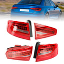 4 Stück Rücklichtlampe 8K5945093AC 4AC 5AC 6AC für Audi A4 B8.5PA 2013–2016-3