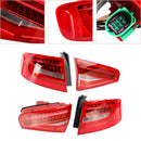 4 Stück Rücklichtlampe 8K5945093AC 4AC 5AC 6AC für Audi A4 B8.5PA 2013–2016-5