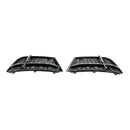 Grille de protection des phares antibrouillard avant Audi A3 (8V) S-LINE/S3 2016.5-2020, calandre en nid d'abeille chromée noire 8V3807681AE 8V3807682Q-9