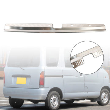 Rear Bumper Protector Bumper Step Guard Silver For Daihatsu S700V S710V 2022-2026
